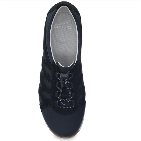 DANKSO Black Suede Drawcord Harlie Sneaker Shoe // 39 - Picture 2 of 12